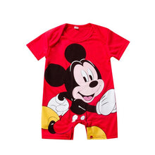 Load image into Gallery viewer, Mickey Baby Rompers Disney Infant Jumpsuits Outfits Newborn Baby Girl Clothes Boy Clothing Roupas Bebe Minnie Kids Clothing