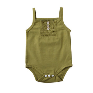 Baby Rompers Summer New 2020 Sleeveless Cotton Newborn Clothes For Boys Girls Sleeveless Romeprs Jumpsuit Infant Clothing