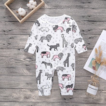 Load image into Gallery viewer, New Newborn Baby clothes Boys Girls Rompers cute Animal Printed Long Sleeve Winter Cotton Kid Jumpsuit Playsuit Outfits Clothing