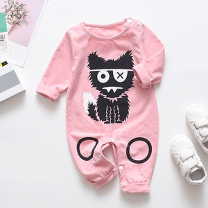 New Newborn Baby clothes Boys Girls Rompers cute Animal Printed Long Sleeve Winter Cotton Kid Jumpsuit Playsuit Outfits Clothing