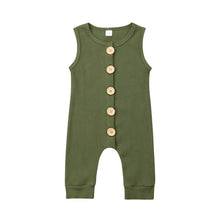Load image into Gallery viewer, Newborn Baby Boy Girl Knitting Cotton Navy Blue Wine Red White Sleeveless Romper Clothes Outfits T-Shirt Long Pants And Hat 3Pcs